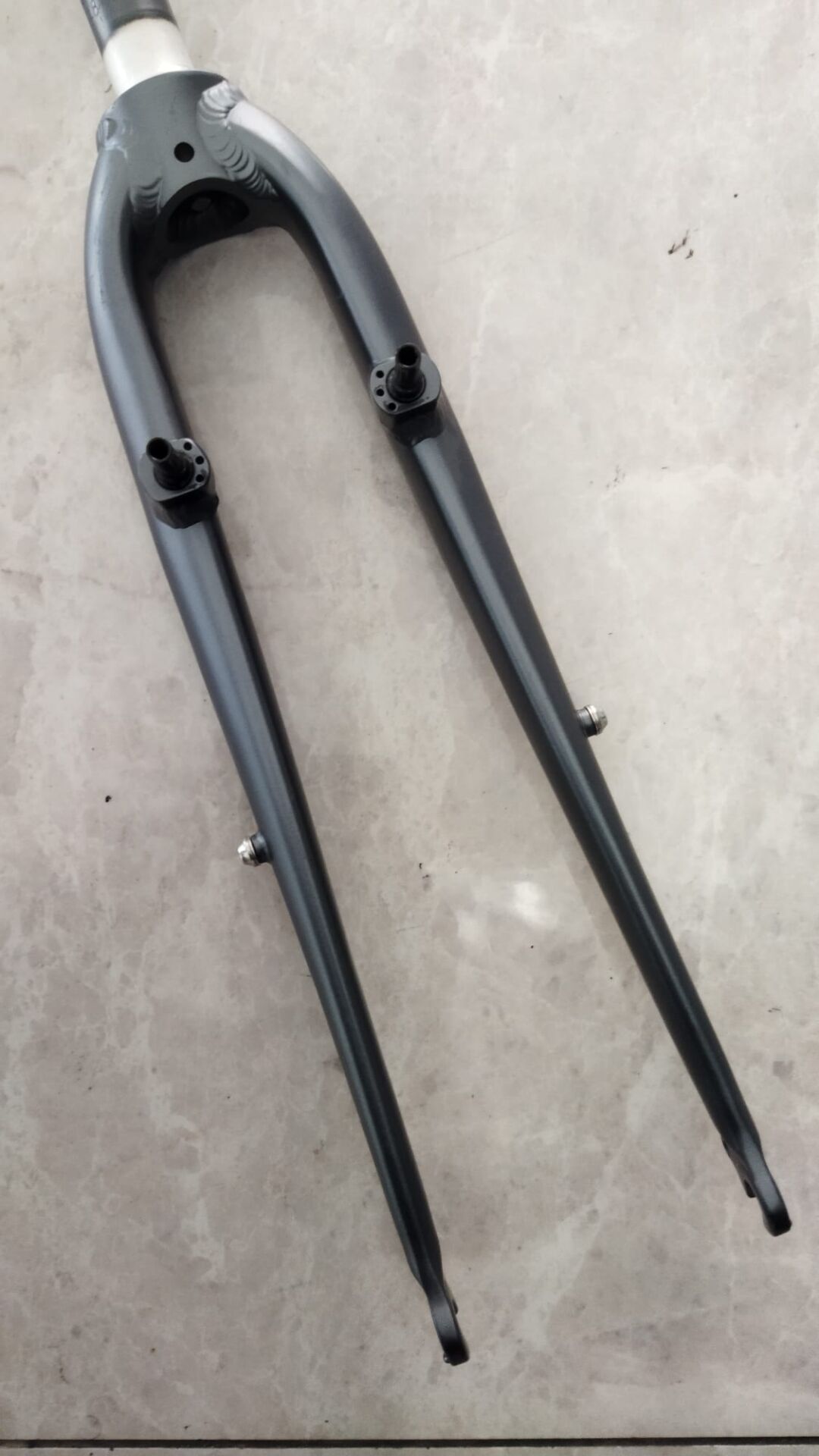 Bianchi 500049 FF 28'' 1-1/8 Alü sabit şehir maşa V fren  Füme