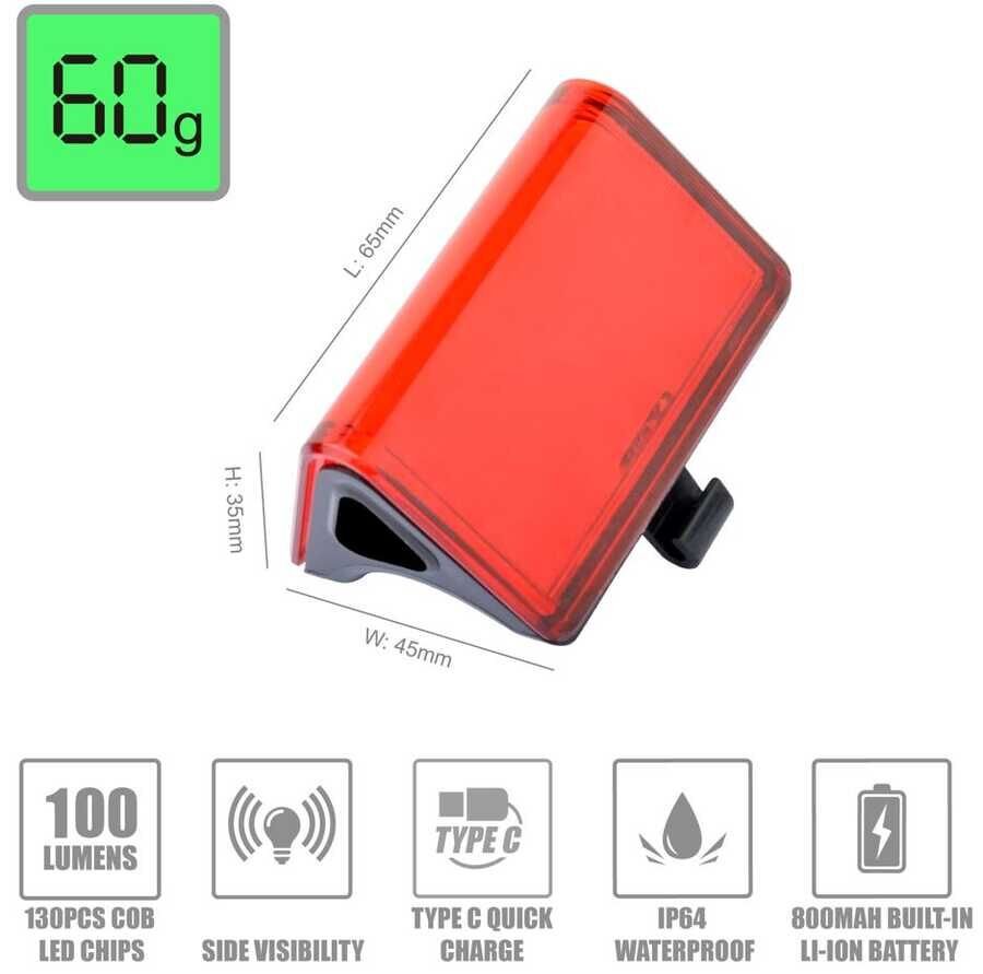 Briviga LW-R200 USBli Arka Stop Kırmızı Işık