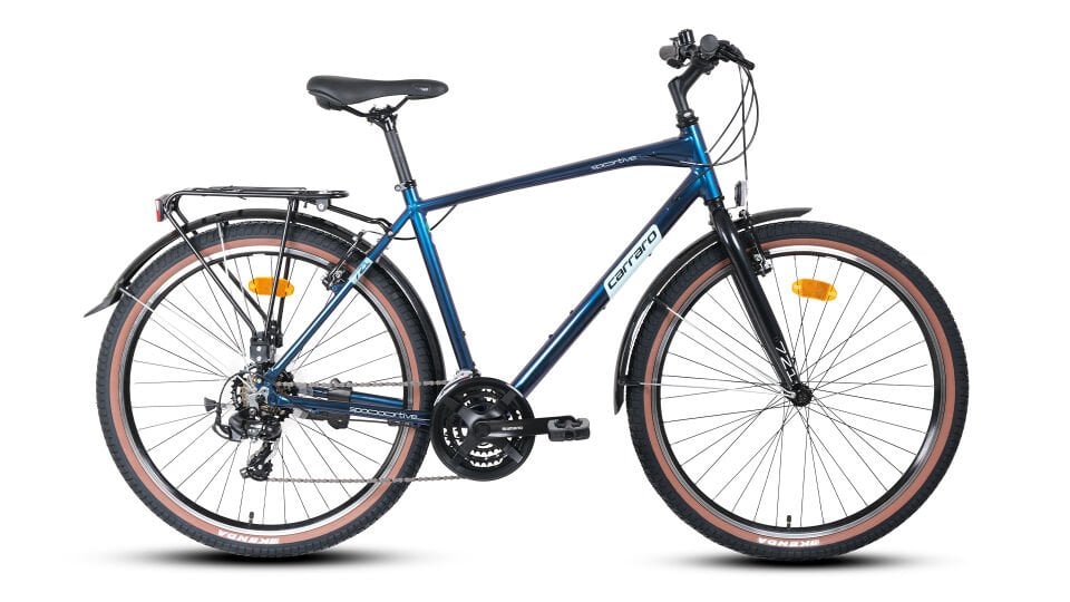 Carraro Sportive 721  Şehir Bisikleti  51cm Mat Koyu Mavi Turkuaz