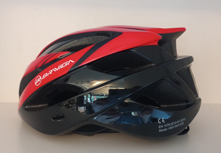 Briviga HMT 3WT-033 Yol ve MTB Kask Medium Kırmızı