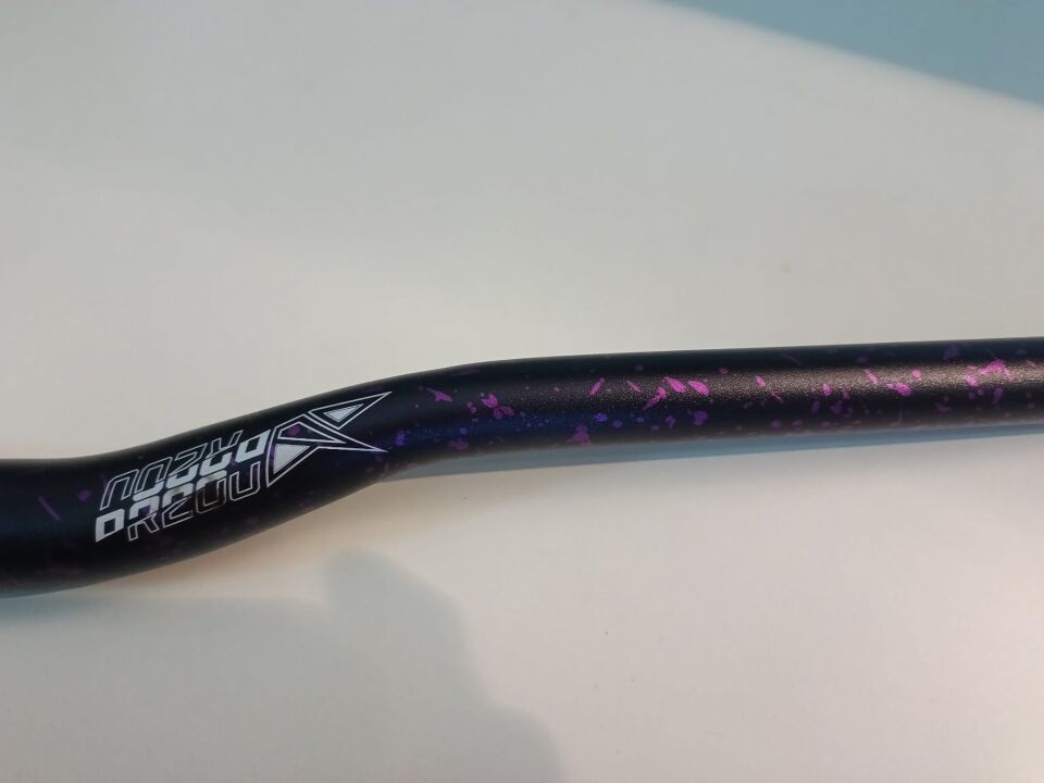 WAKE Comp Riser Alü mtb gidonu 31.8mm 78cm Mor-Siyah