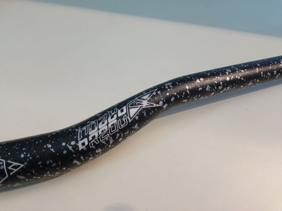 WAKE Comp Riser Alü mtb gidonu 31.8mm 78cm Siyah Beyaz