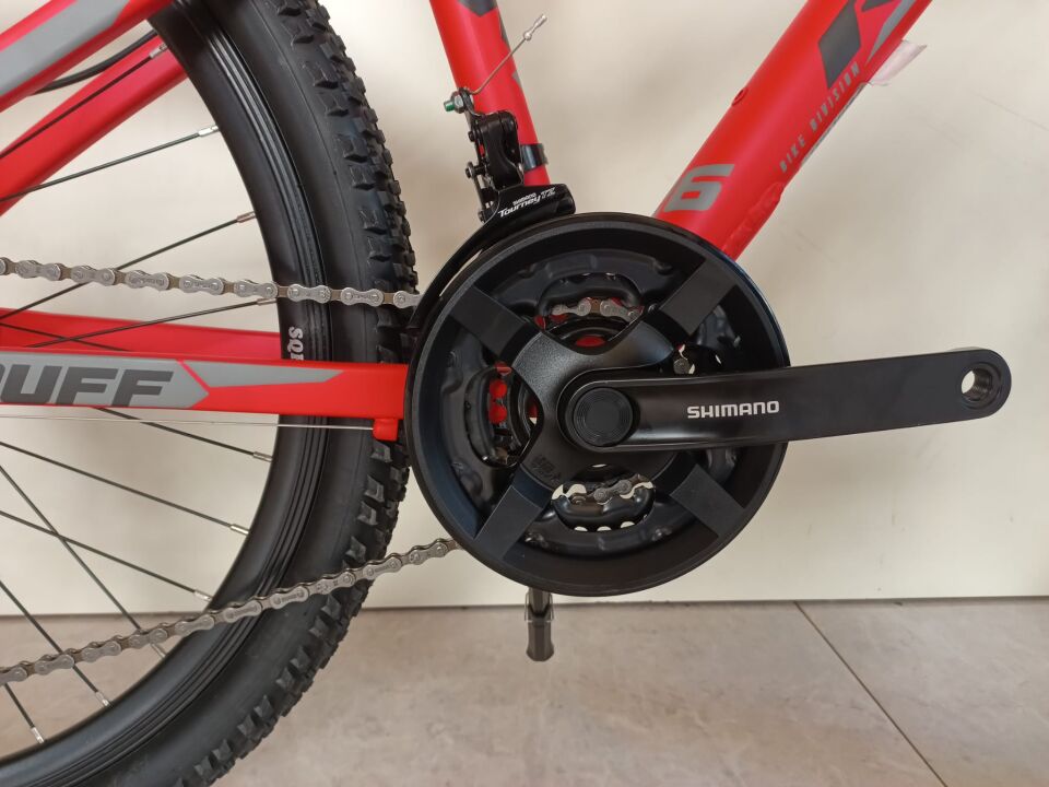 Ruut Gruff 26 2250347 Jant Bisiklet MD Disk Fren Kırmızı Siyah