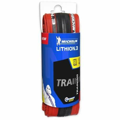 Michelin Lithion 3 Yol Lastiği 700x25 Kırmızı