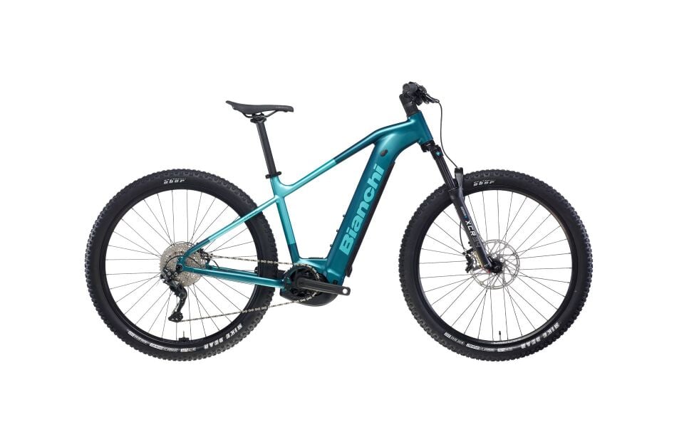 Bianchi T-Tronik 2026 X 9.2 Elektrikli Dağ Bisikleti Bosch 43cm Metalik Celeste Yeşili