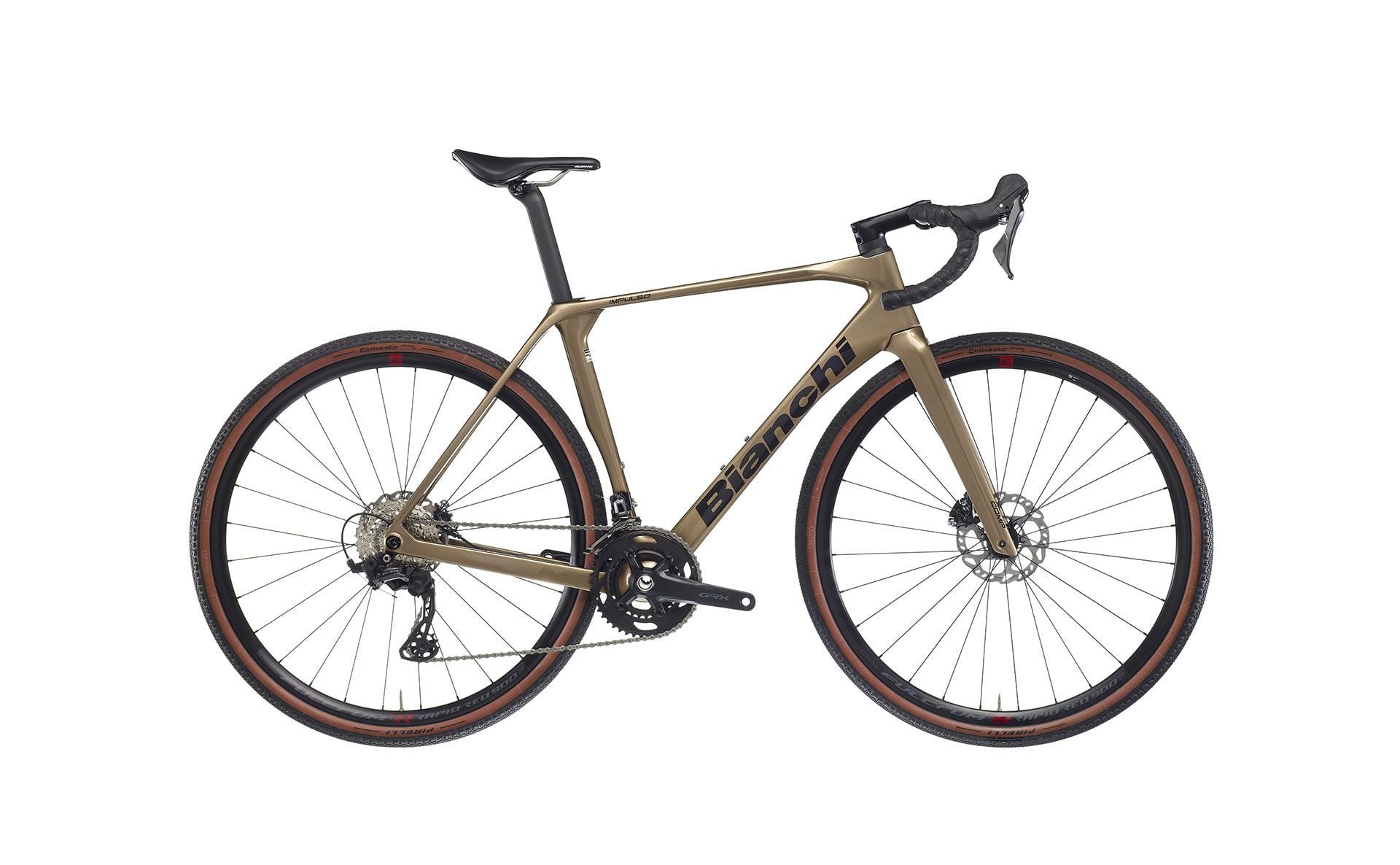 Bianchi İmpulso Comp GRX610 Gravel Bisiklet  Medium Toprak Siyah