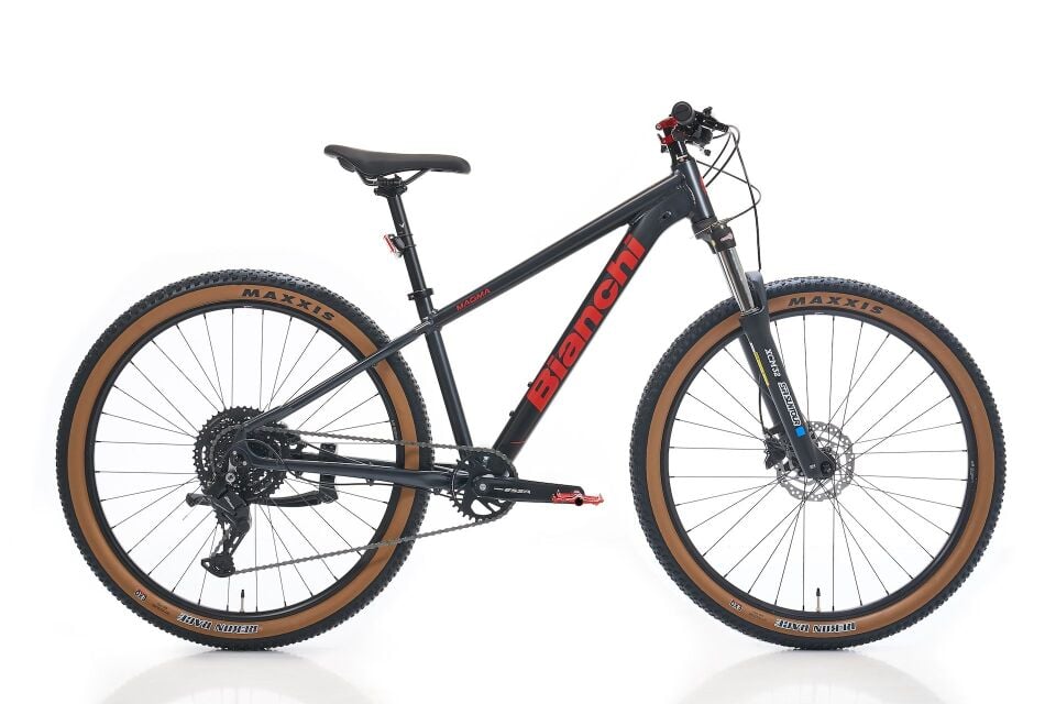 Bianchi Magma 27.X  27.5 Jant Dağ Bisikleti 38cm Siyah Kırmızı