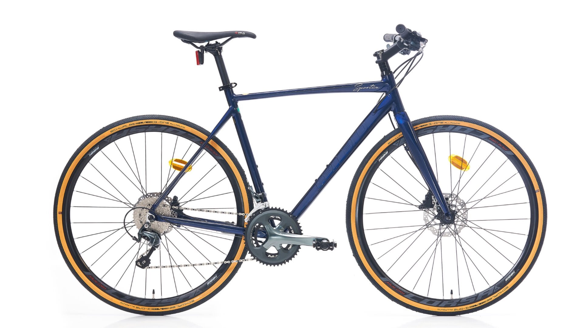 Carraro Sportive X 28'' Şehir Bisikleti  56cm Lacivert Açık Turuncu Gümüş