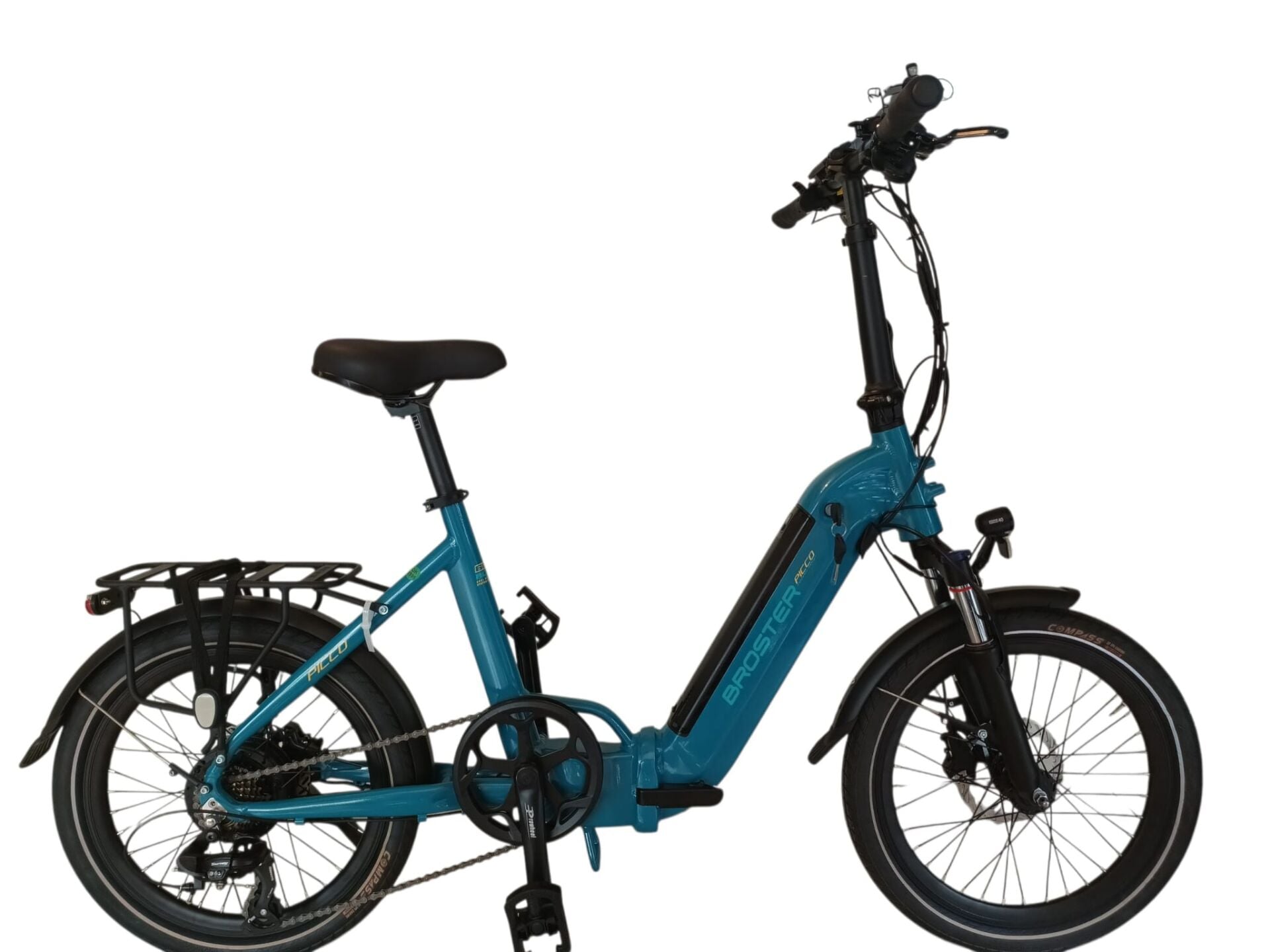 Broster Pico 20 Jant Katlanır Elektrikli Bisiklet Mavi