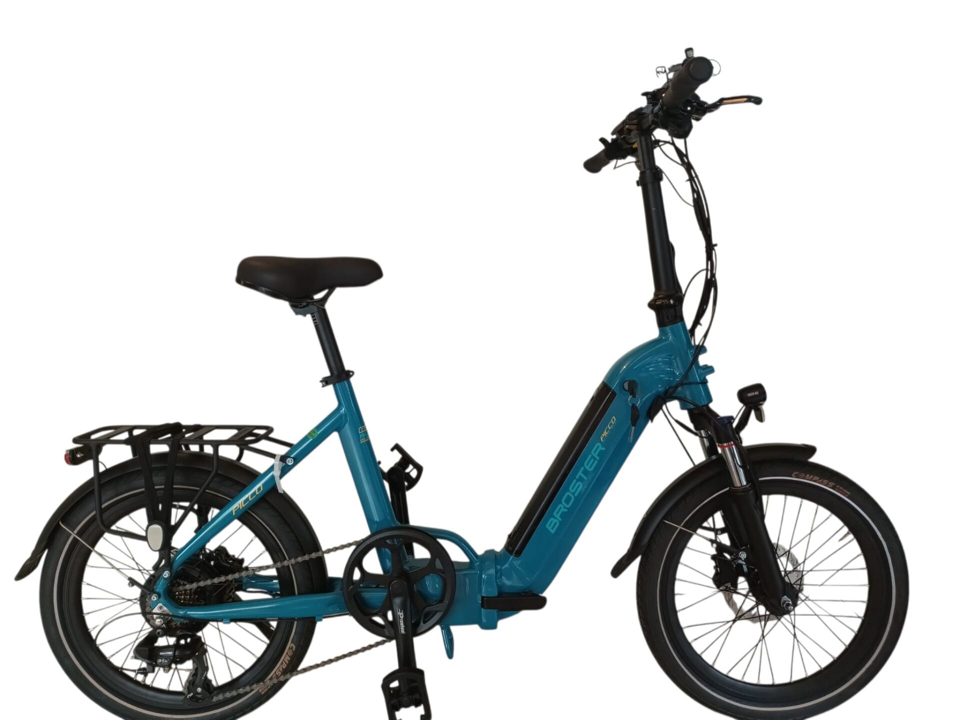 Broster Pico 20 Jant Katlanır Elektrikli Bisiklet Mavi