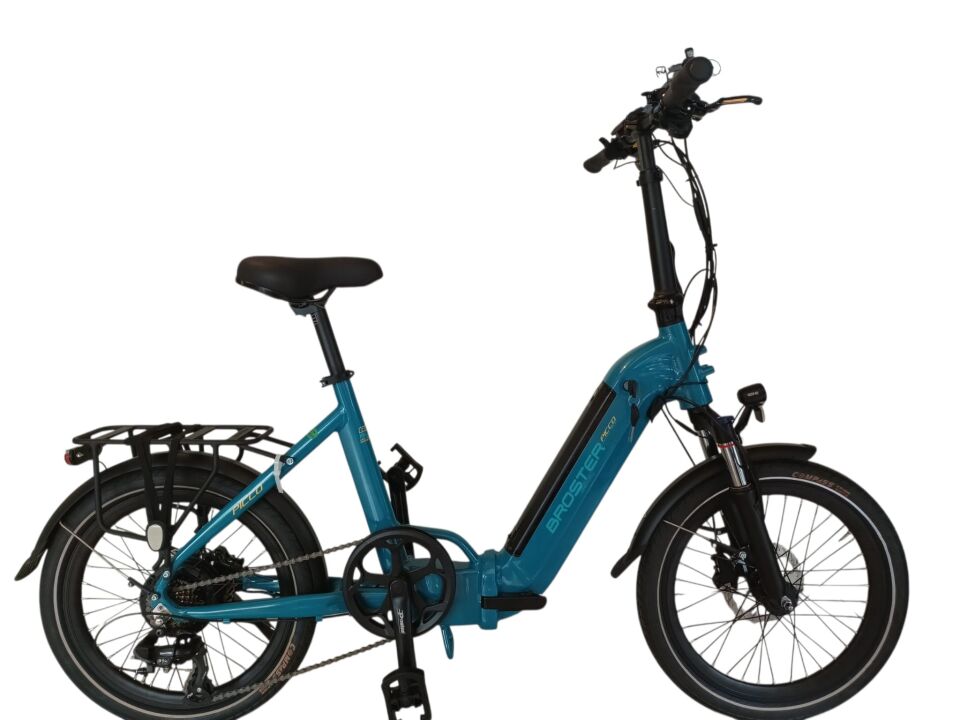 Broster Pico 20 Jant Katlanır Elektrikli Bisiklet Mavi
