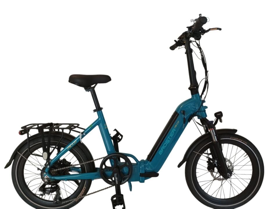 Broster Pico 20 Jant Katlanır Elektrikli Bisiklet Mavi