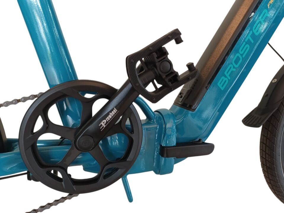 Broster Pico 20 Jant Katlanır Elektrikli Bisiklet Mavi