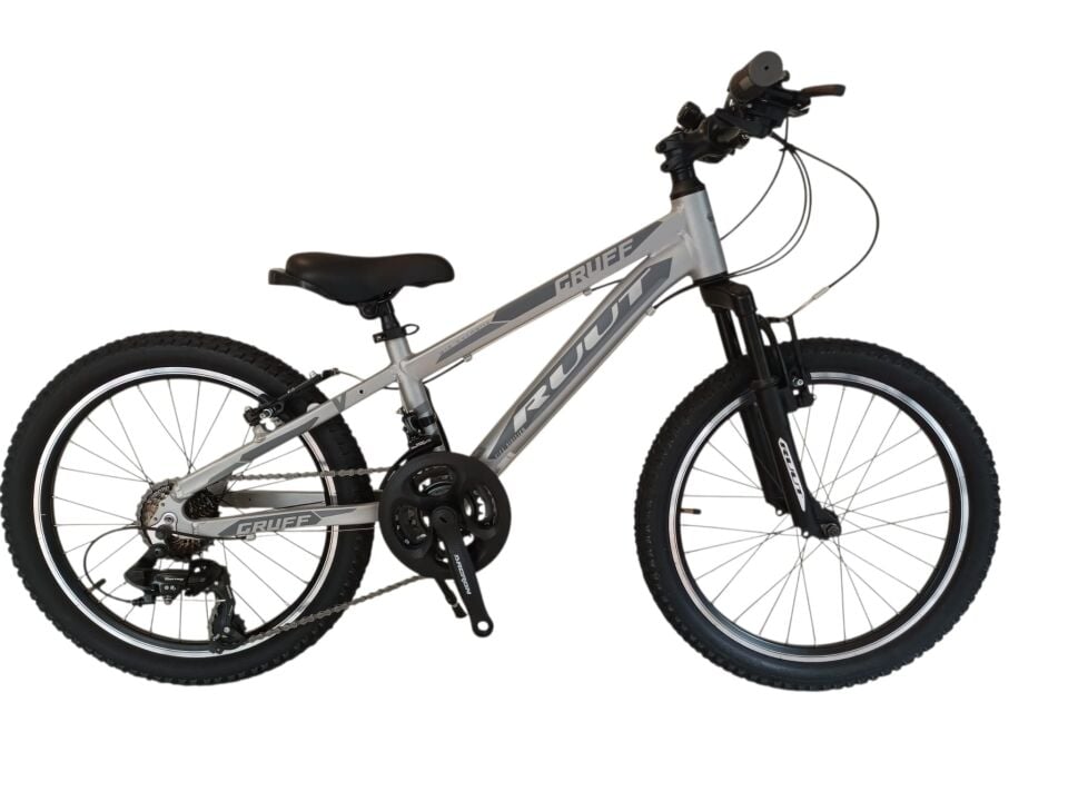 RUUT Gruff 20''Jant Çocuk Bisikleti Gri Siyah