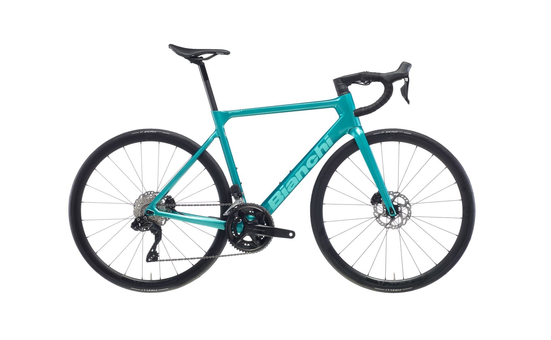 Bianchi Sprint 105 Yol Yarış Bisikleti 105 Di2 50cm Celeste Yeşili