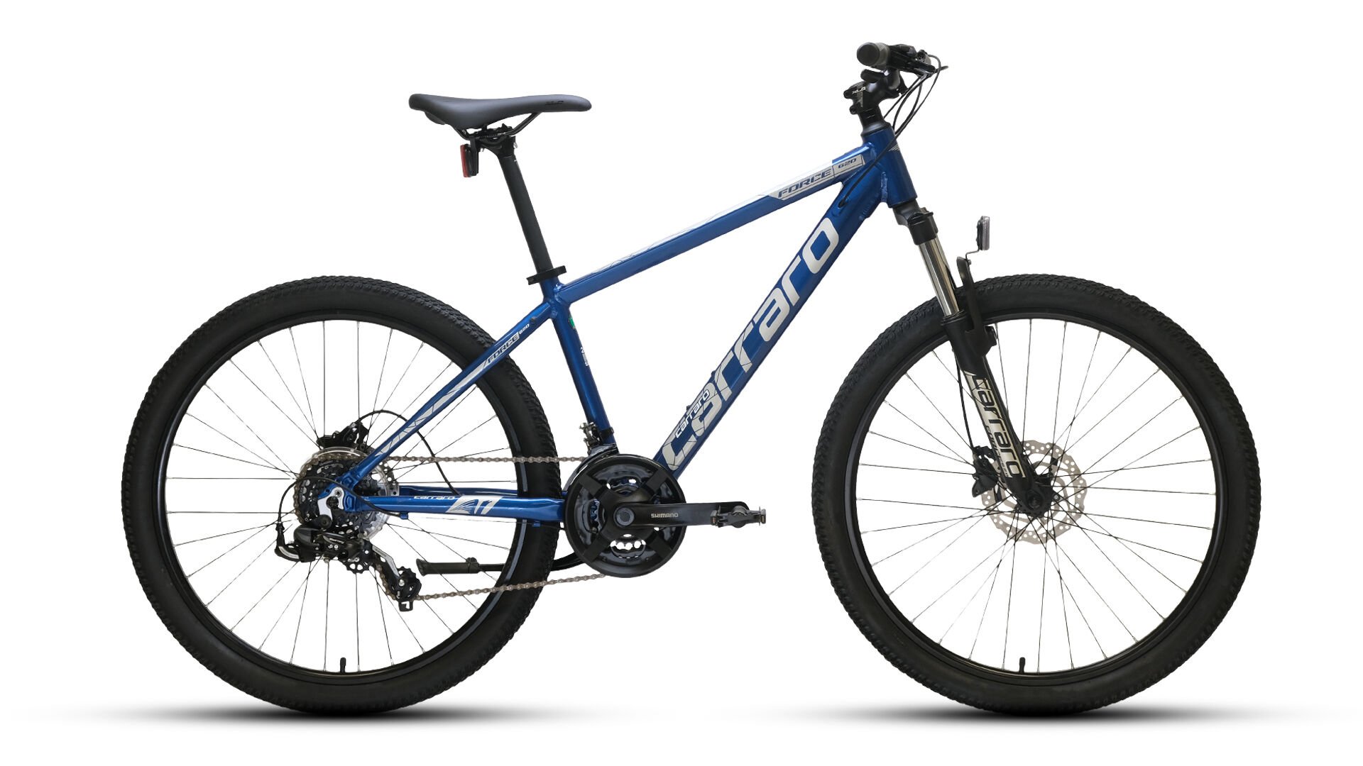 Carraro Force 620 26 Jant Dağ Bisikleti  38cm Metalik Mavi Gümüş R3