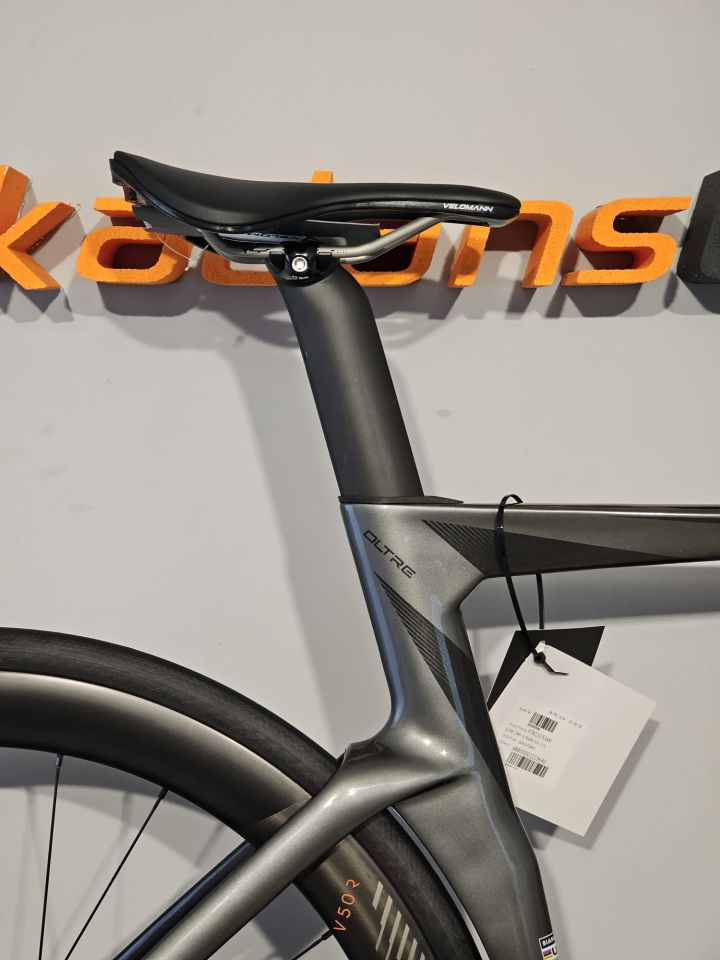 Bianchi Oltre Comp Ultegra Di2 Yol Yarış Bisikleti 53cm Parlak Gri