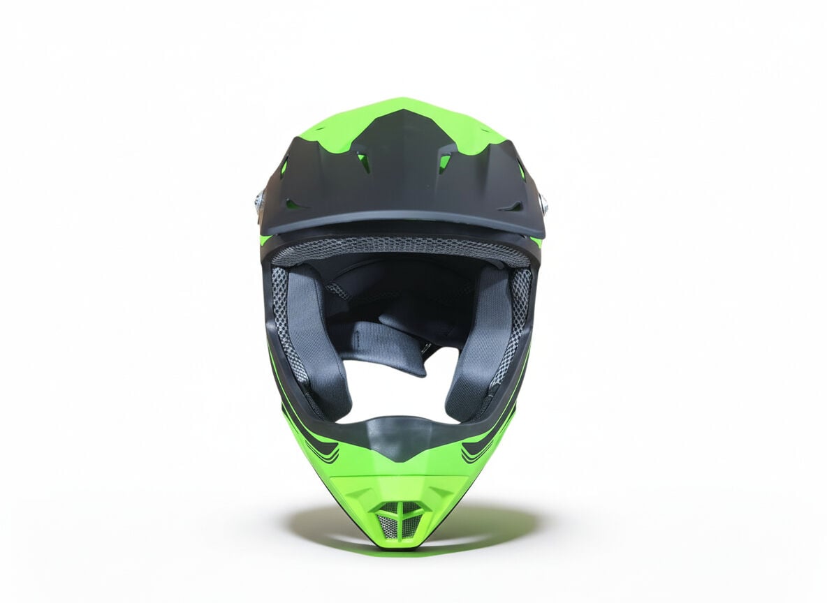ASİSTAN KS-05 Full Face Dağ Bisikleti Enduro Kask Large Yeşil