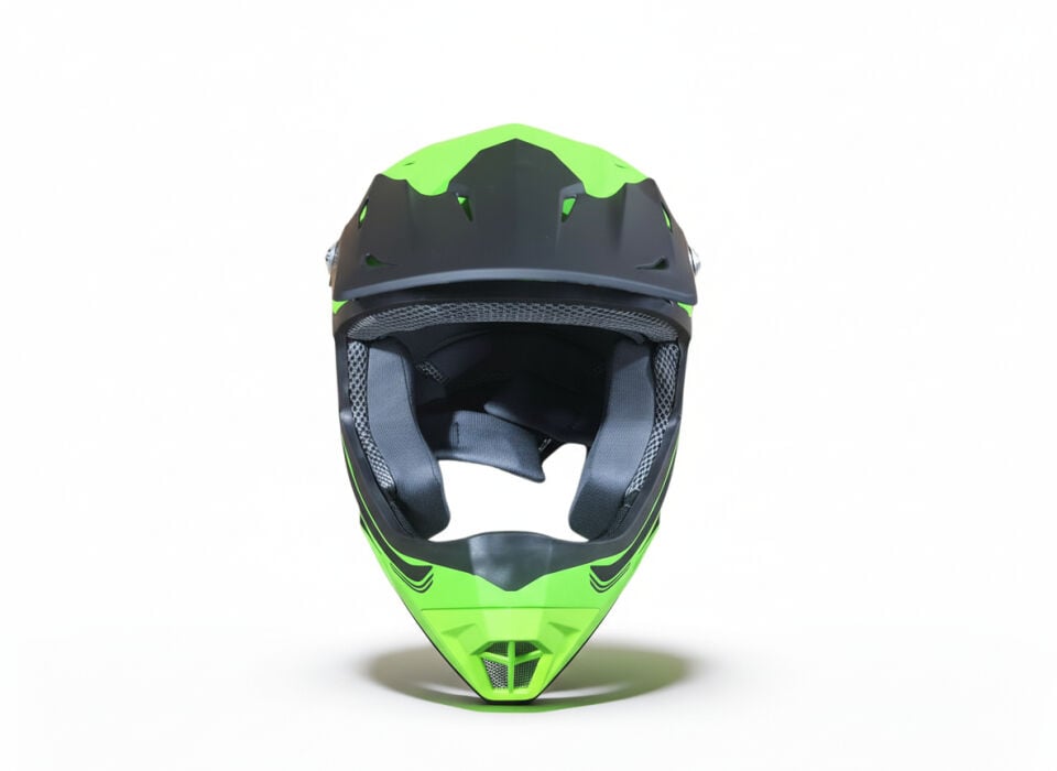 ASİSTAN KS-05 Full Face Dağ Bisikleti Enduro Kask Large Yeşil