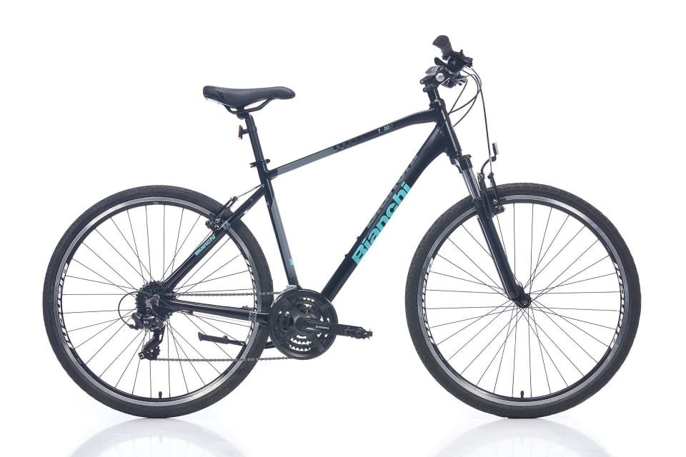 Bianchi T0017 FS 28 Jant Şehir Bisikleti 51cm Siyah Celeste Yeşili