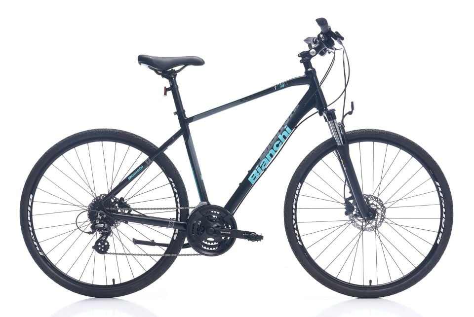 Bianchi T014FS 28 Jant Şehir Bisikleti 51cm Siyah Celeste Yeşili
