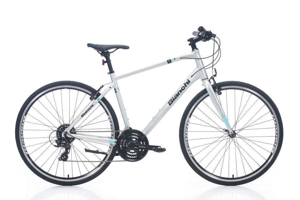 Bianchi T008 28 Jant Şehir Bisikleti    49cm Siyah Celeste Yeşili