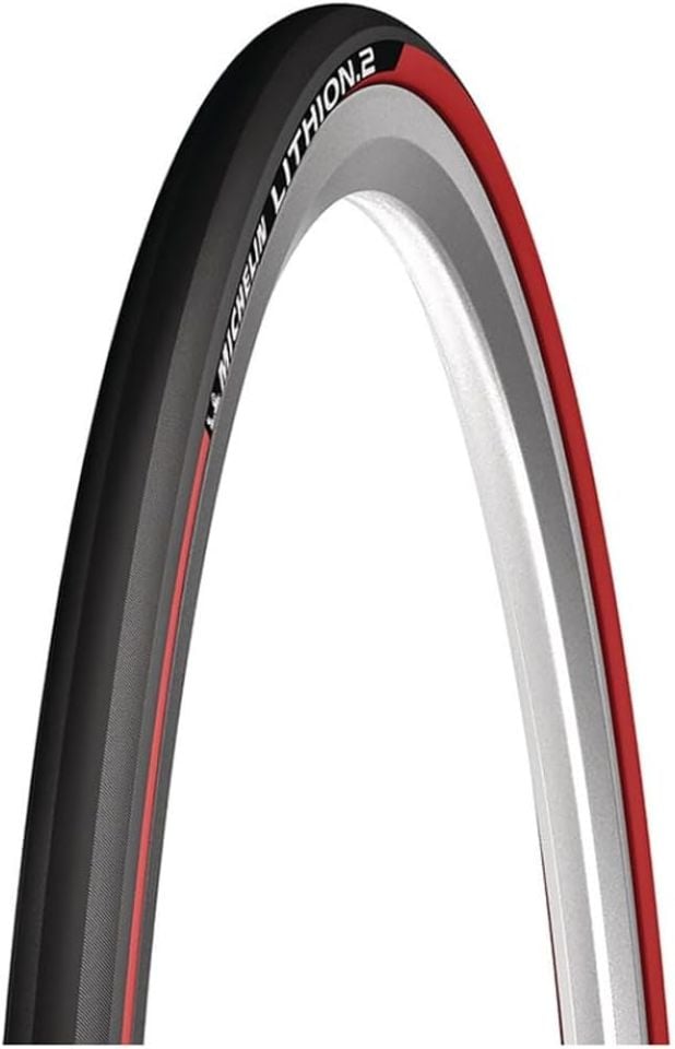 Michelin Lithion 2 Yol Lastiği 700X25 Kırmızı