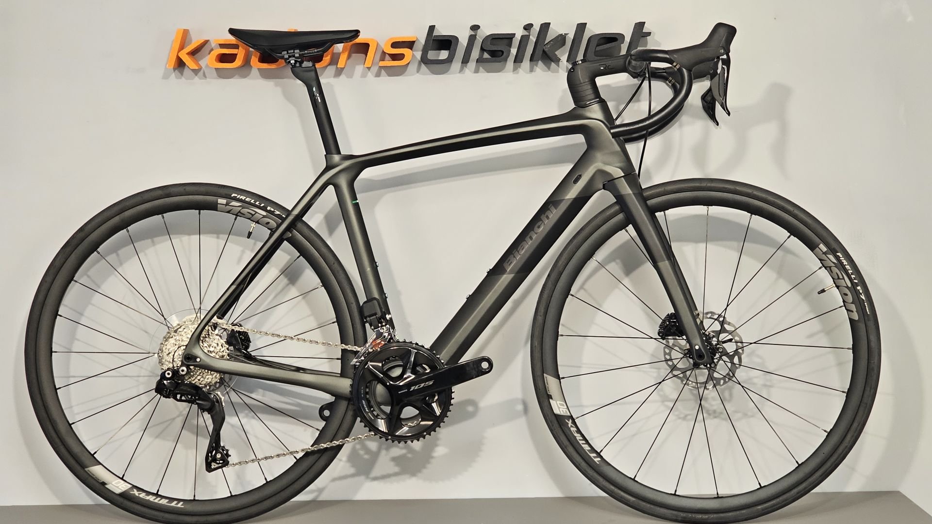Bianchi Infinito 105 Di2 Yol Yarış Bisikleti    53cm Gri