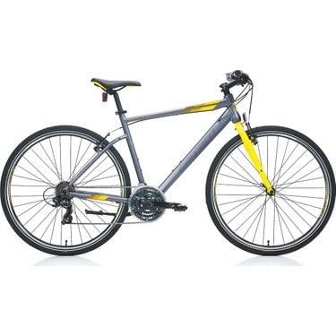 Carraro Sportive 321 28'' Şehir Bisikleti 56cm Mat Antrasit Sarı Koyu Sarı R2
