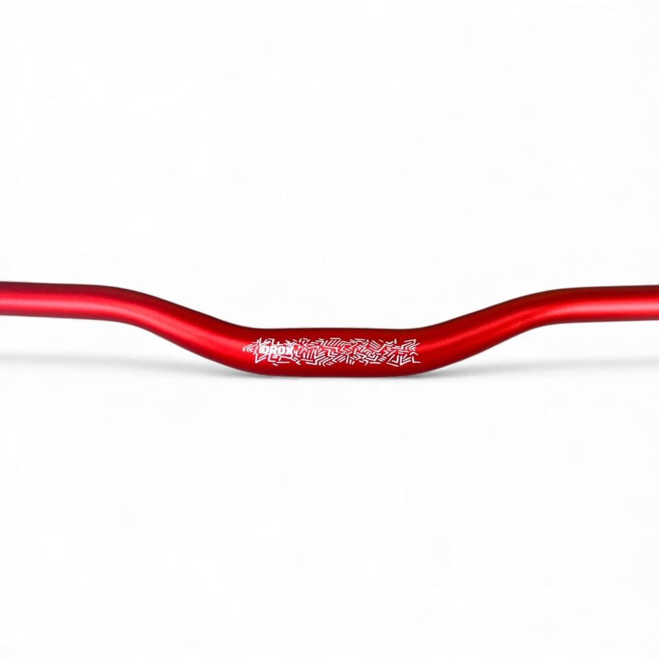 DROX HB100 Riser Alü mtb gidonu Kırmızı 31.8mm 78cm