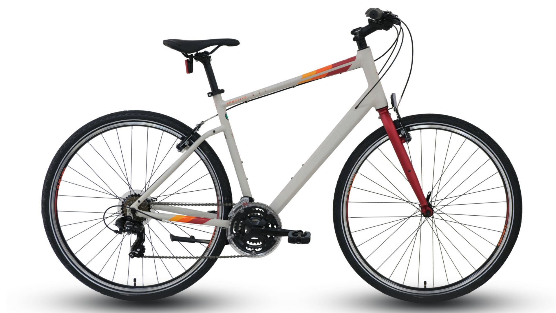 Carraro Sportive 321 28'' Şehir Bisikleti   48cm Gri Yeşil Kahve
