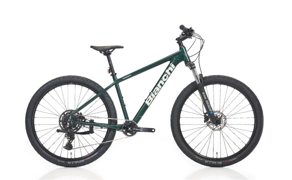 Bianchi Magma 27.2  27.5 Jant Dağ Bisikleti 43cm Koyu Yeşil Açık Yeşil