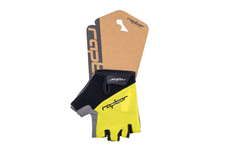 Raptor Sport Kısa Parmak Eldiven Large Sarı