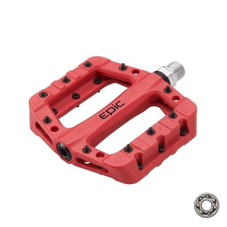 Epic extrm Rulmanlı Platform Pedal Kırmızı