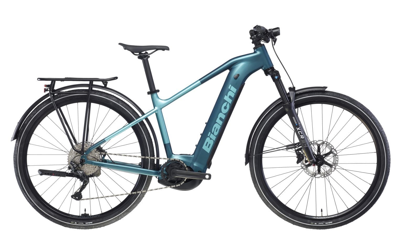 Bianchi T-Tronik X 9.2 TRK Elektrikli Dağ Bisikleti 48cm Metalik Celeste Yeşili