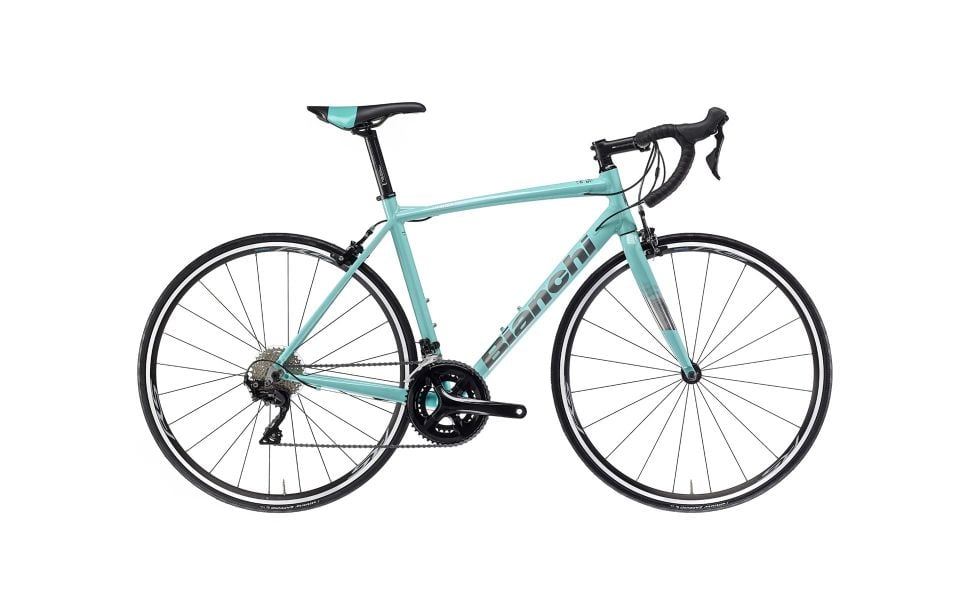 Bianchi Via Nirone Yol Yarış Bisikleti   50cm Krom Celeste Yeşili
