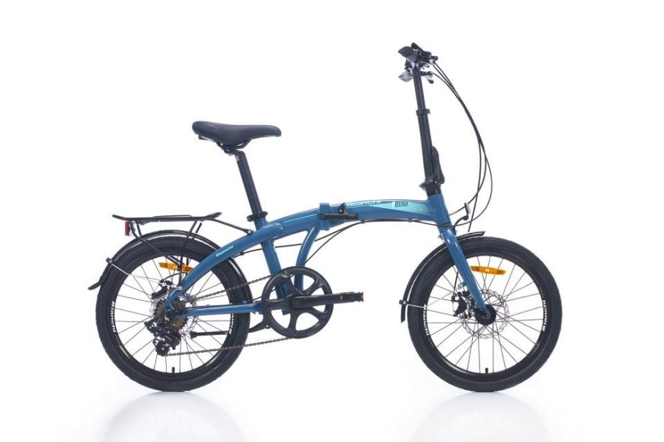 Bianchi F013-D 20'' Katlanır Bisiklet   Koyu Gri- Celeste Yeşili