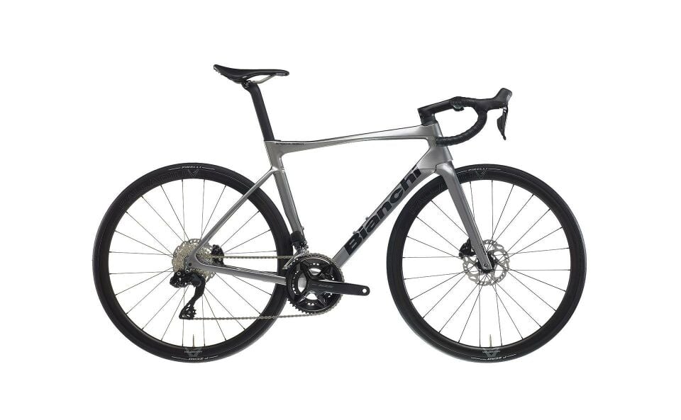 Bianchi Specialissima Comp Sram Rival Etap Yol Yarış Bisikleti 53cm Gri