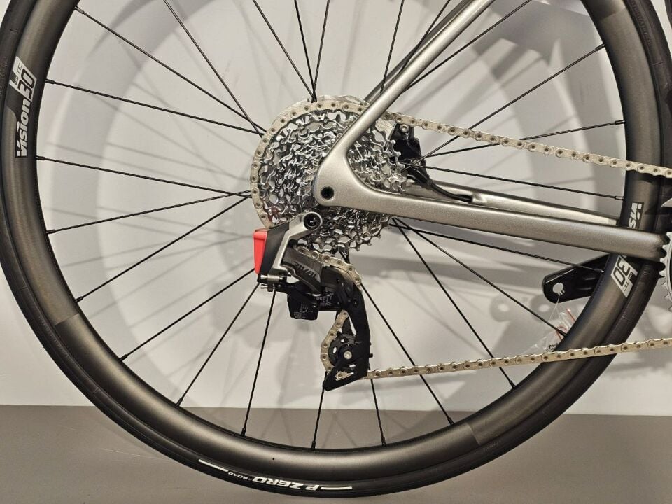 Bianchi Specialissima Comp Sram Rival Etap Yol Yarış Bisikleti 53cm Gri