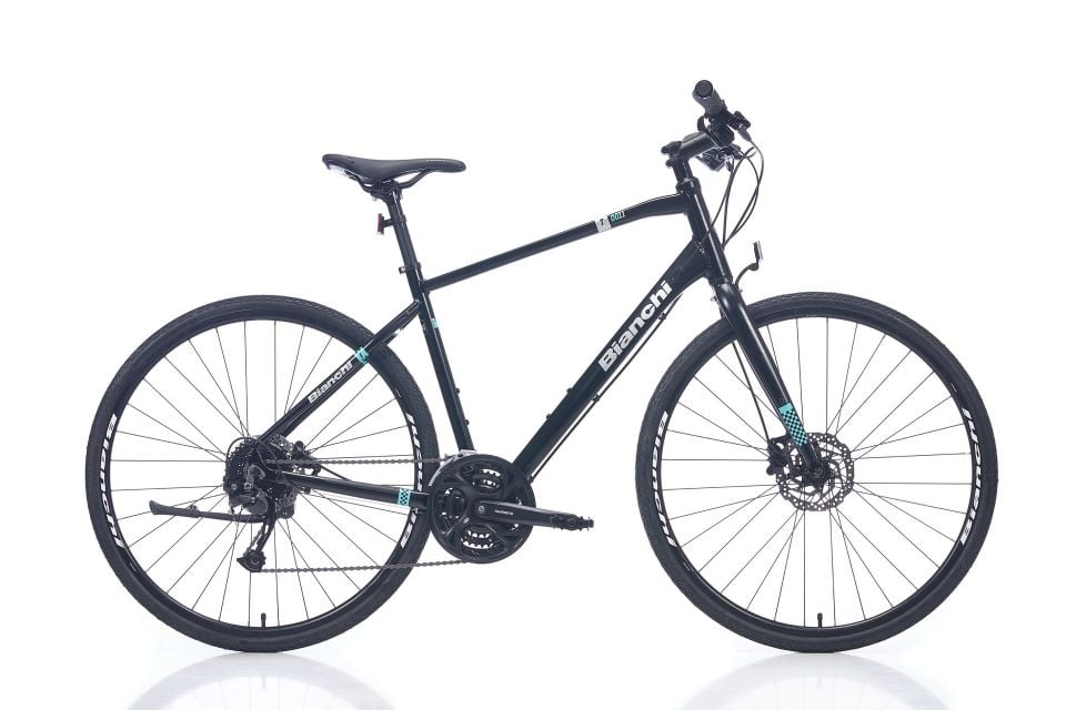 Bianchi T0011 28 Jant Şehir Bisikleti  53cm Siyah Koyu Gri