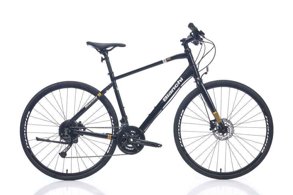 Bianchi T0011 X2 28 Jant Şehir Bisikleti   49cm Siyah - Celeste Yeşili