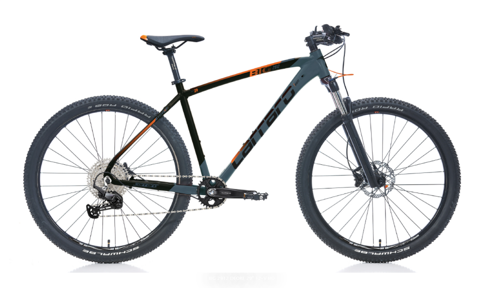 Carraro Big 2912 29 Jant Dağ Bisikleti 44cm Mat Gece Mavi Siyah Turuncu