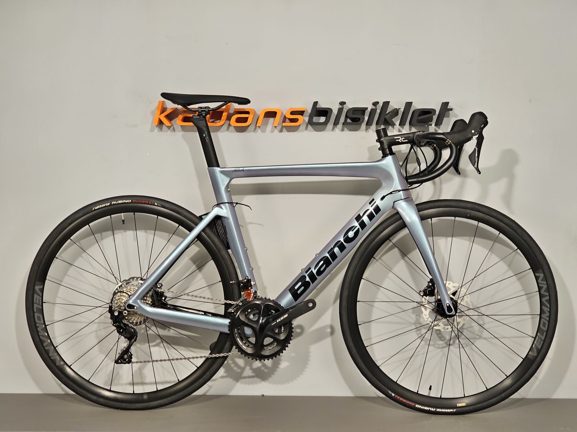Bianchi Aria Yol Yarış Bisikleti 47cm Summertime Siyah
