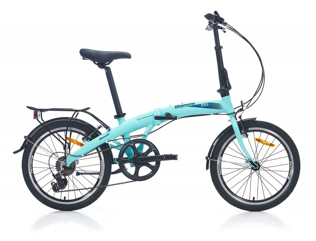 Bianchi F013 20'' Katlanır Bisiklet Celeste Yeşili