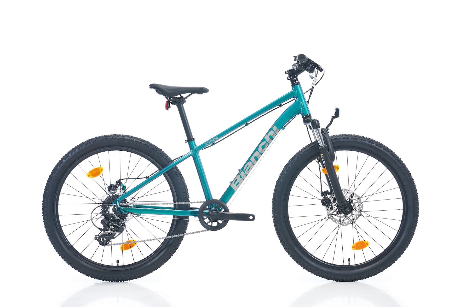 Bianchi XR24 24 Jant Bisiklet   33cm Koyu Yeşil Carine Gümüş