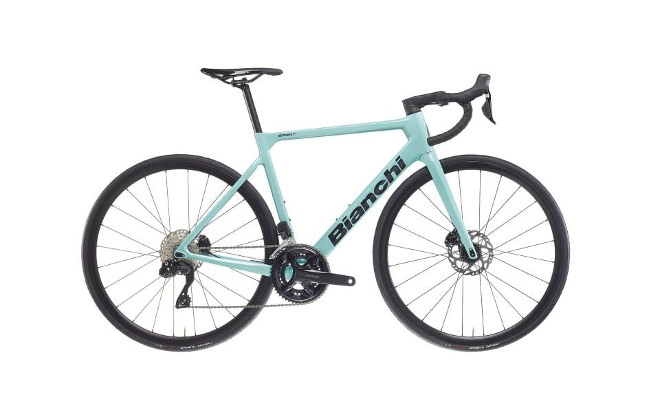 Bianchi Sprint 105 Yol Yarış Bisikleti 55cm Celeste Yeşili