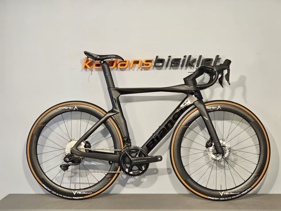 Bianchi Oltre PRO Ultegra Di2 Yol Yarış Bisikleti 53cm Mat-Parlak Siyah