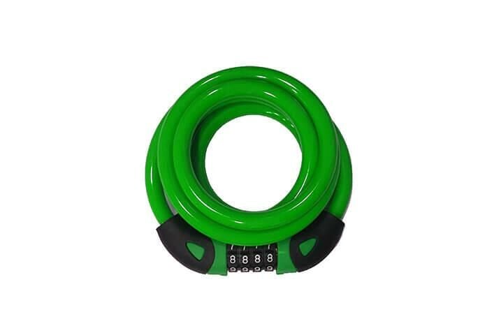 Zozo 12 x1800mm Şifreli Bisiklet Kilit Yeşil