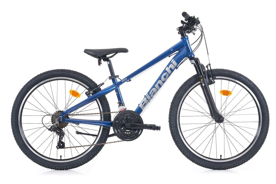 Bianchi JM242 24 Jant Bisiklet 31cm Mavi-Gümüş