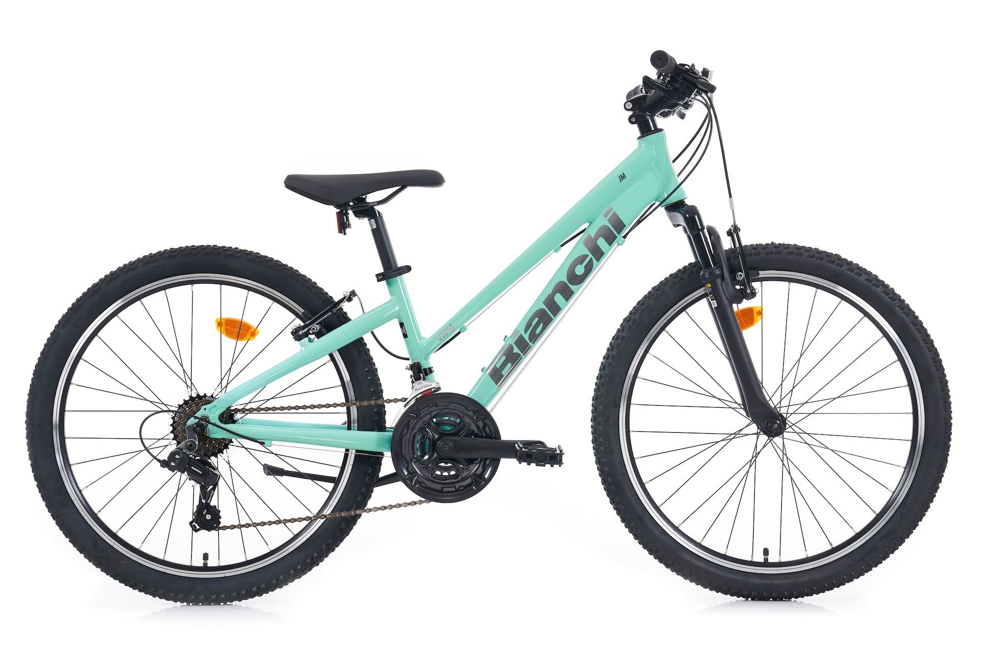 Bianchi JM243 24 Jant Bisiklet 31cm  Celeste Yeşili Gümüş